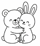 bunny and bear